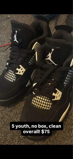 Jordan 4 white thunder 5 youth