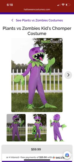 Plants Vs. Zombies Chopper Costume