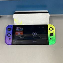 Nintendo Switch OLED With Cords
