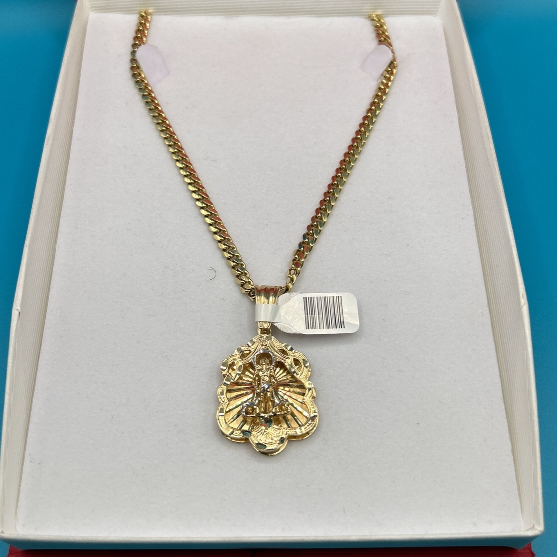 10kt Chain + Pendant