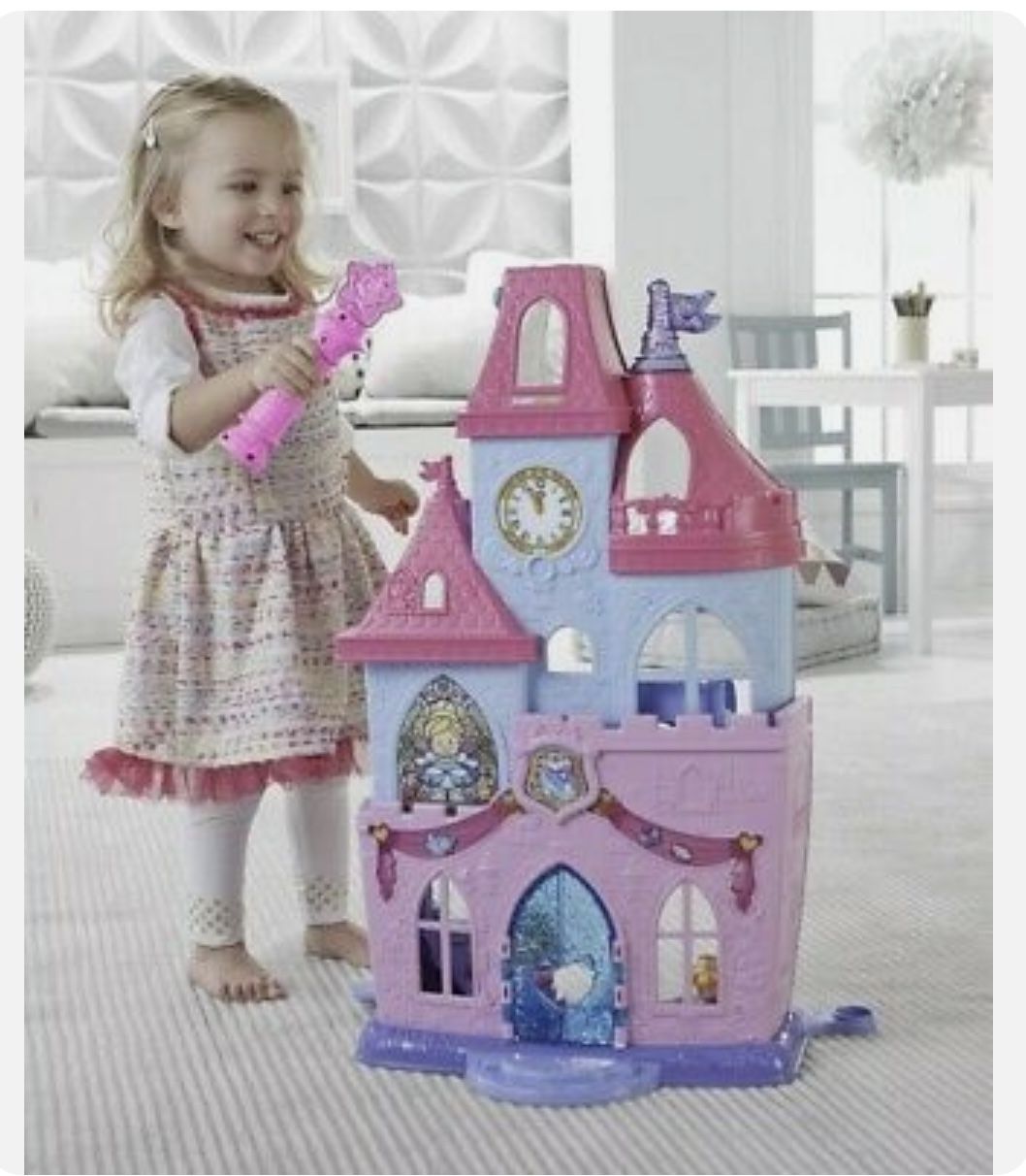 Fisher- Price Little People Disney Princess Magical Wand Palace Playset