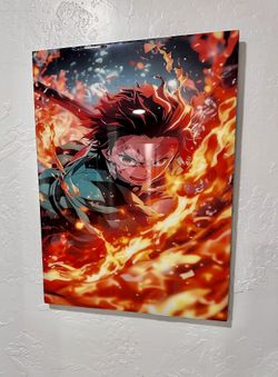 Tanjiro Inspierd Wall Art