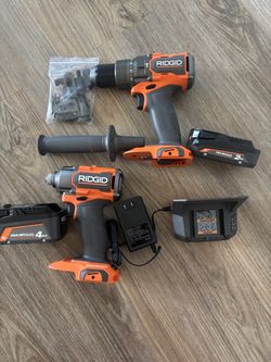 Ridgid combo pkg drill and impact