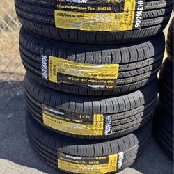 Vendo set de llantas nuevas 205/60R16 marca headway con 50,000 mil millas de garantía