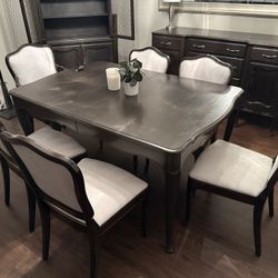 Antique Refurbished Dining Room Set