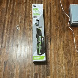 wilson junior golf set