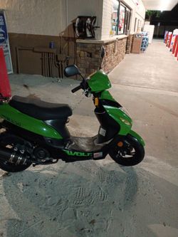 Moped wolf 49cc