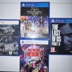 Demon Souls The Last Of Us PS5