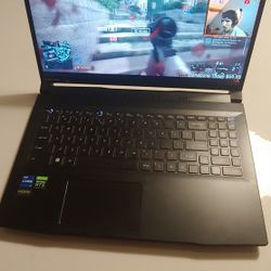 MSI CREATOR M16 GAMING LAPTOP 16" INTEL CORE i7 16GB Ram 256gb SSD  Windows 11 GpU GFORCE RTX  3050 4Gb AND CHARGER