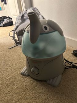 Crane 1 Gallon Ultrasonic Cool Mist Humidifier - Elephant