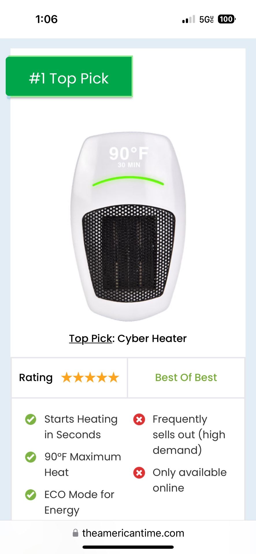 Heater (Cyber Heat)