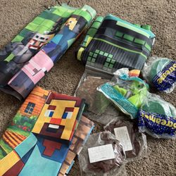 Minecraft Birthday Decor