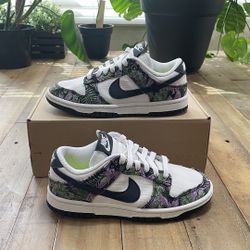 Nike Dunk Low Floral Tapestry