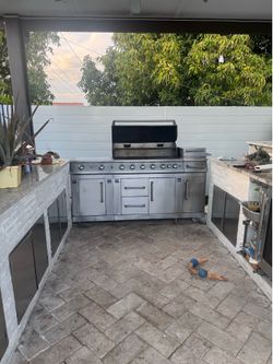 Barbecue stainless steel master Forge