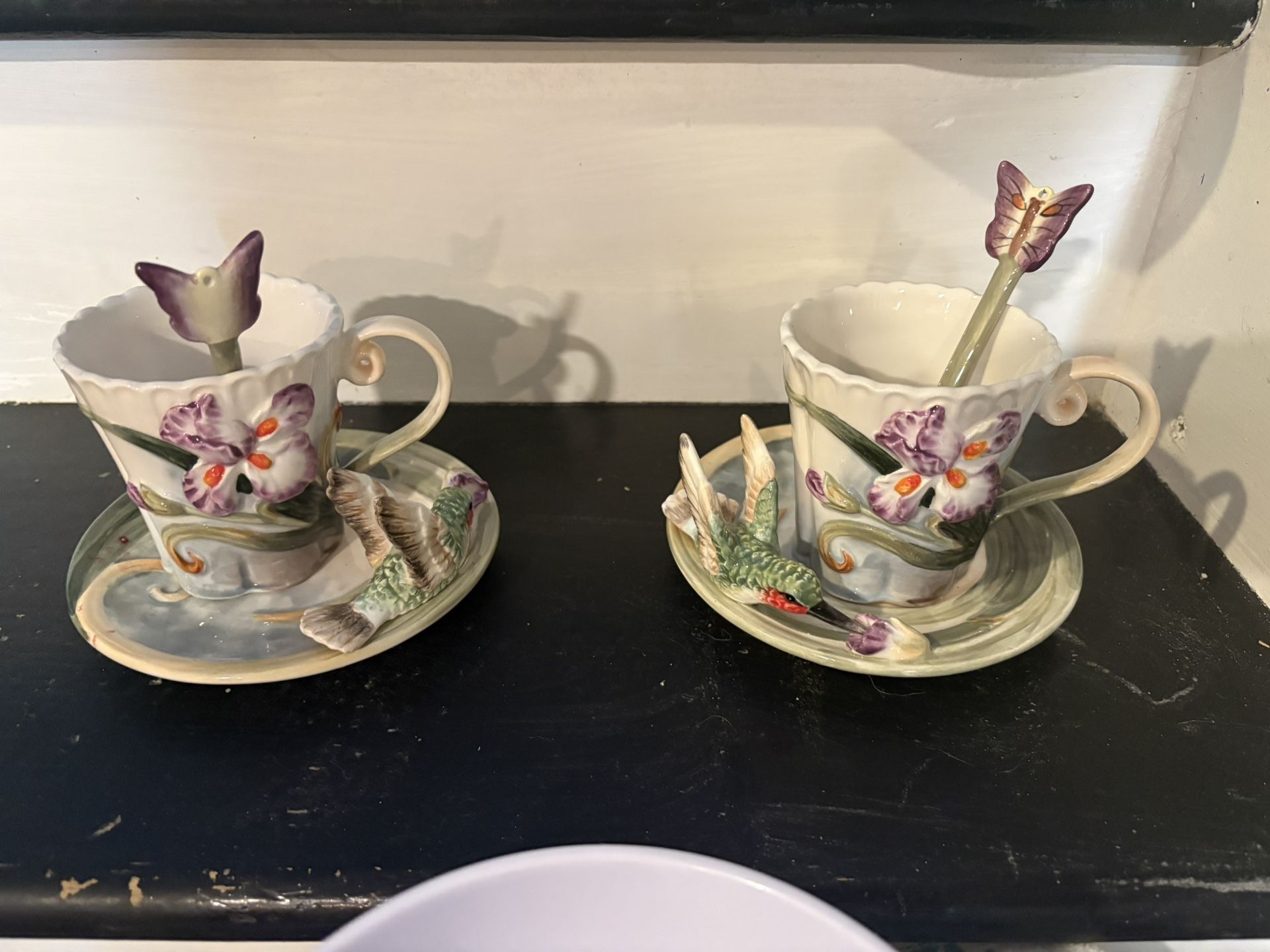Teacups Saucers And Spoons