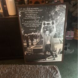 Say Anything Framed Movie Poster 