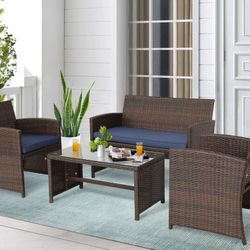 Box Sealed 4pc Patio Furniture Set