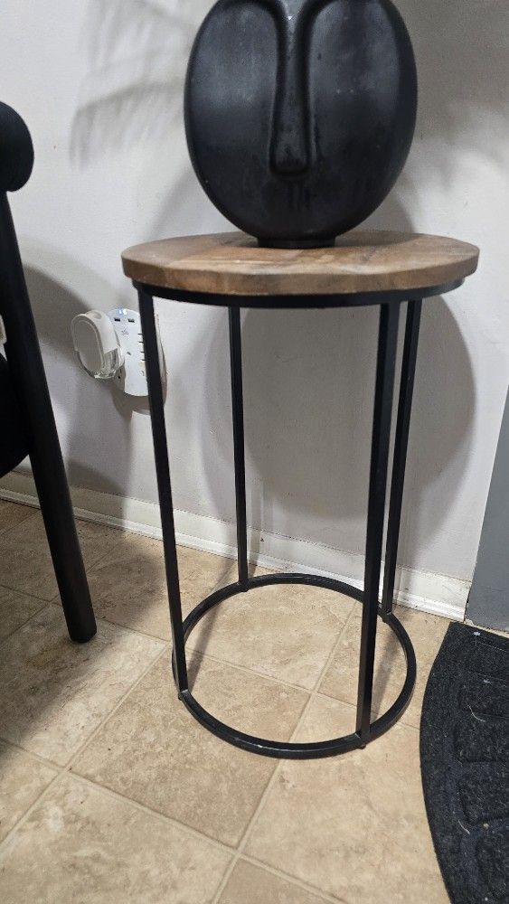 Round Wooden Table