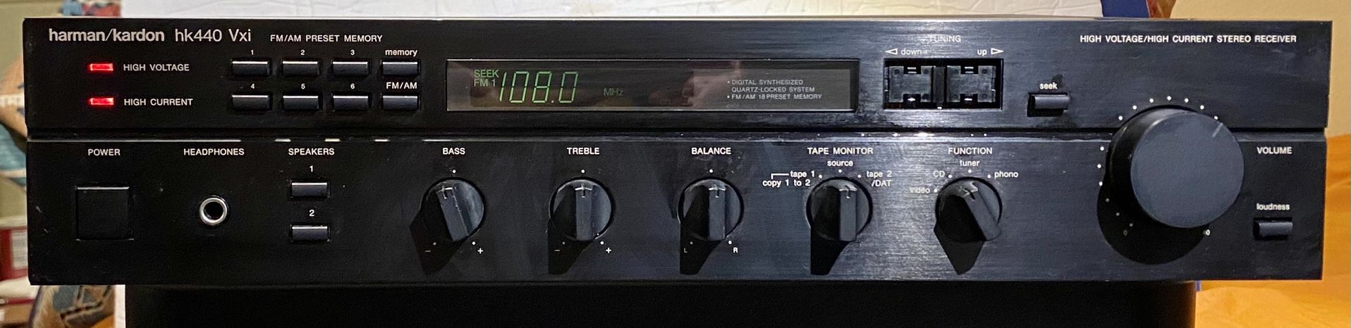 Harman Kardon hk440 Vxi vintage stereo receiver