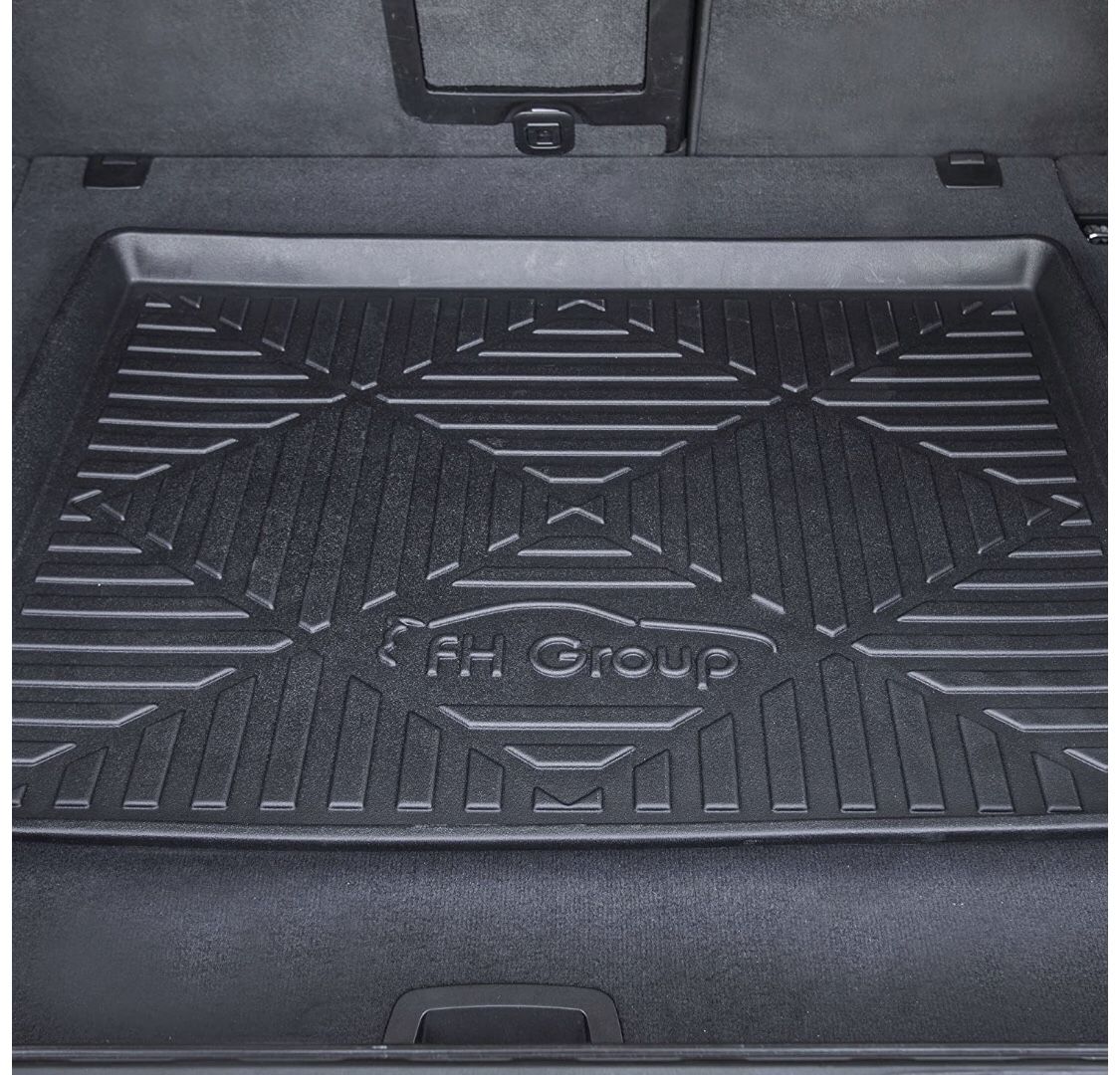 Car / SUV Trunk Mat Cargo Tray 40”X32” Black