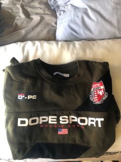 Dope sport sweatshirt small