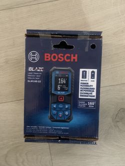 Blaze 165ft distance Tape Measuring Tool Color Screen 3.7 Volt Medium K Lon 1.0AH Battery With Charger