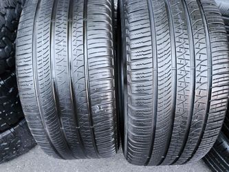 Selling (2) tires 285/45r22 Pirelli Scorpion Zero