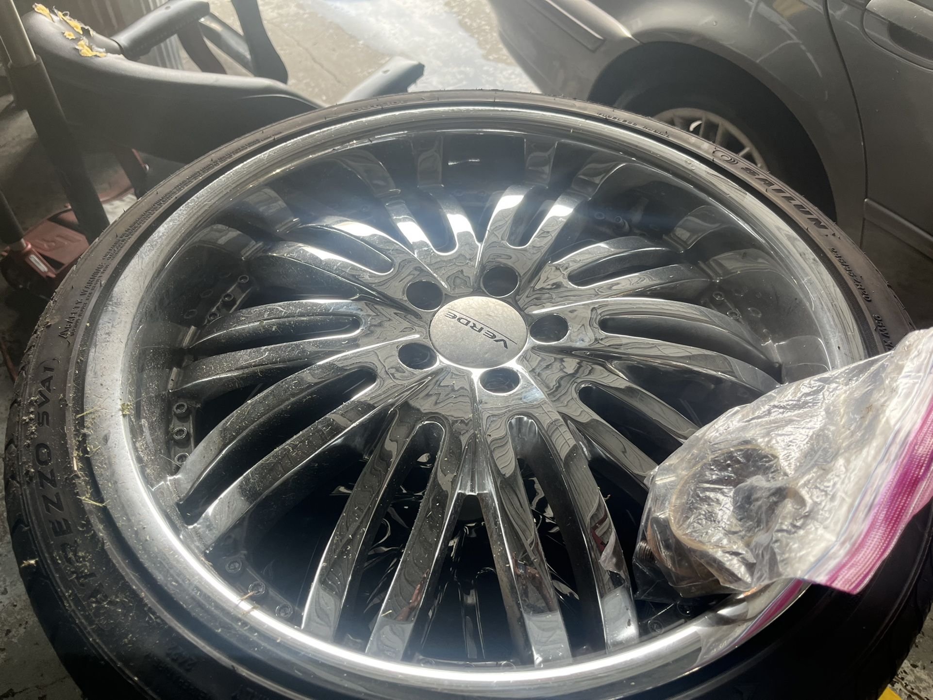 20 Inch Chrome Verde Rims (5x108)
