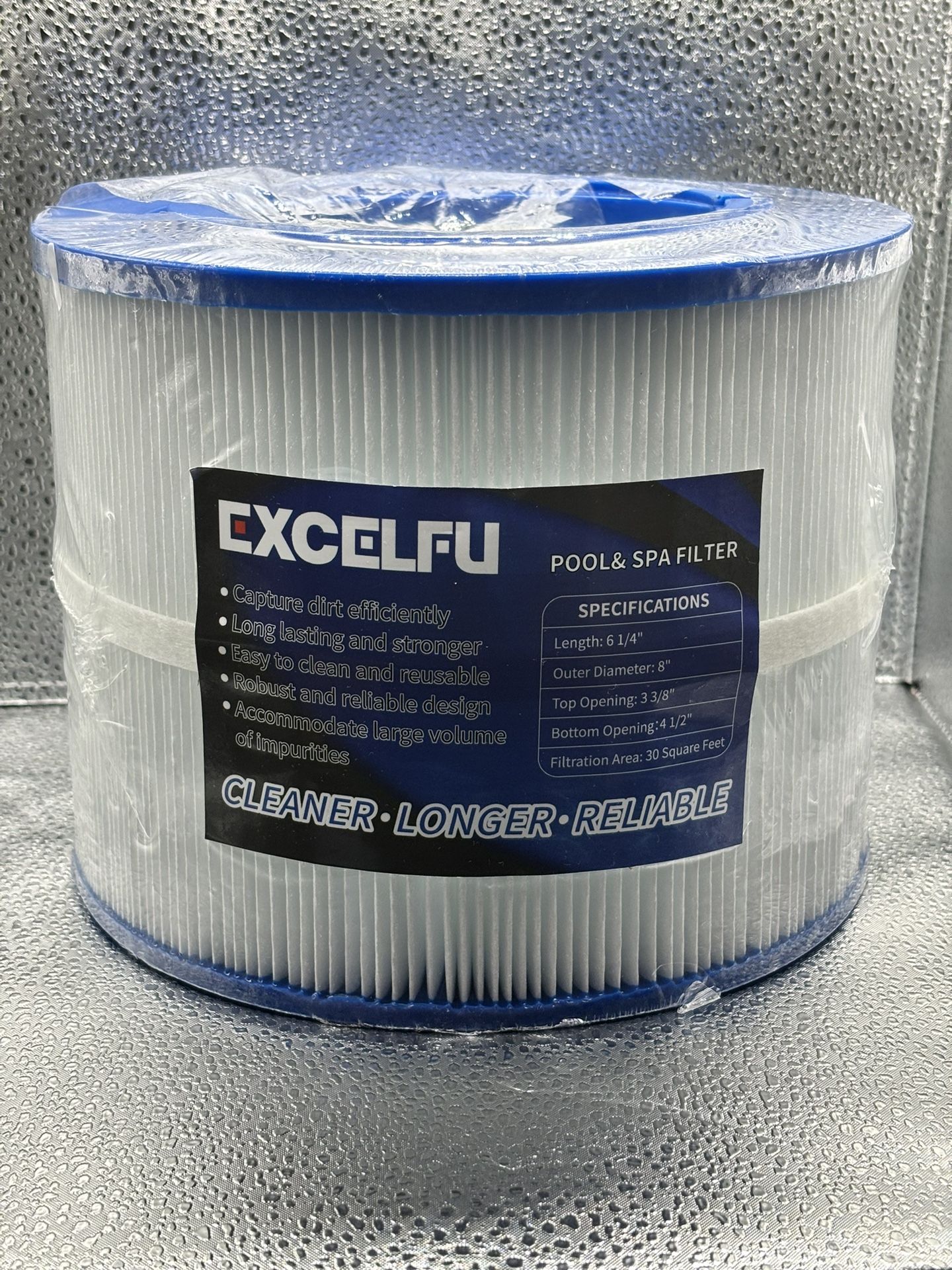 Excelfu Pool & Spa Filters 2-Pack