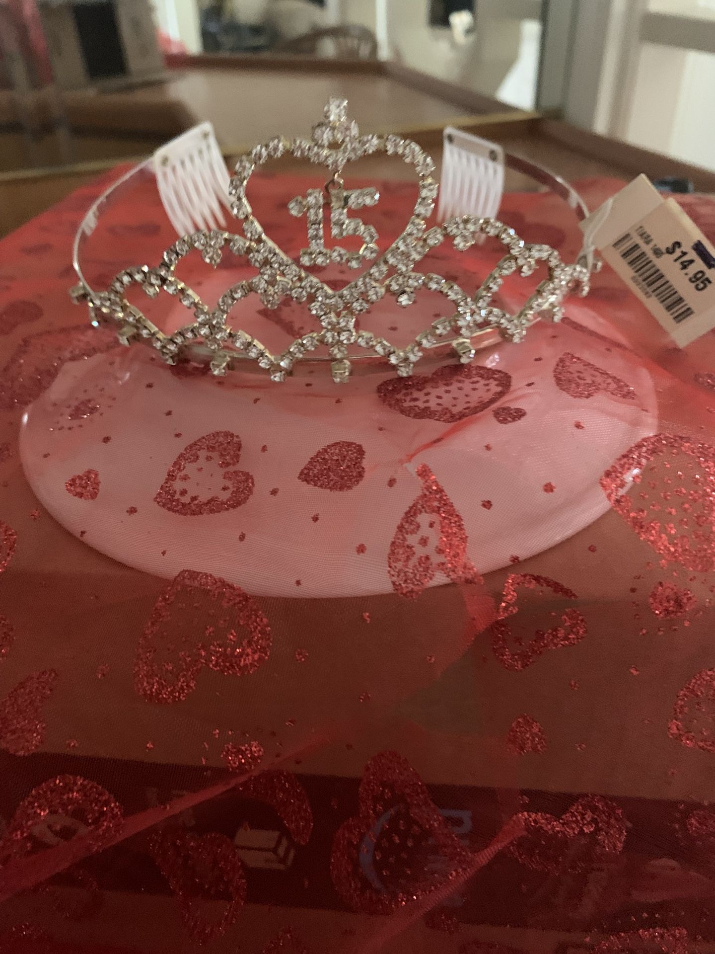 BEAUTIFUL NEW QUINCEAÑERA TIARA
