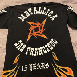 Metallica 15yr Anniversary Long sleeve Tshirt