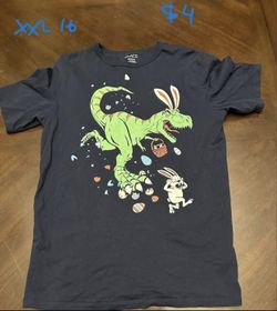 Boys Easter short sleeve top xxl 16