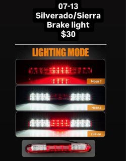 07-13 Silverado/Sierra Brake Light $30
