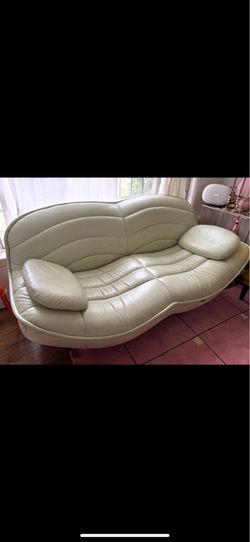 Couch, love seat, leather
