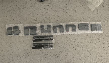 4 Runner Black Letters Cover