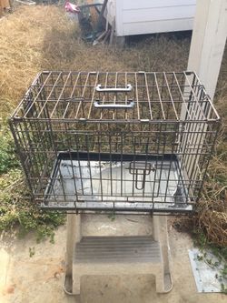 Small crate for a small dog