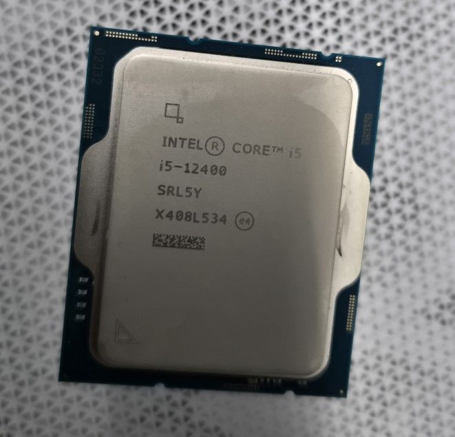 Used Intel 12th Gen i5 12400 6-Core CPU