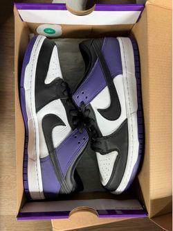 DS NIKE SB PURPLE COURT DUNKS!