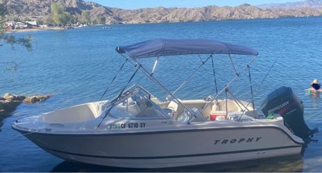 2001 Trophy 1700 Dual Console