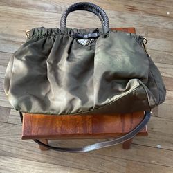 Prada Milano Handbag And Cross Body