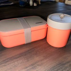 Hokeki Bento Box with Soup 10 Piece Set
