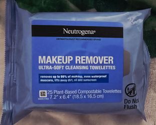 Neutrogena make up remover wipes new