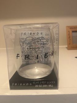 Friends tv show wine glass