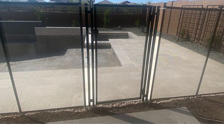 5’ Pool Safety Fence – Approx. 30’ + Locking Gate