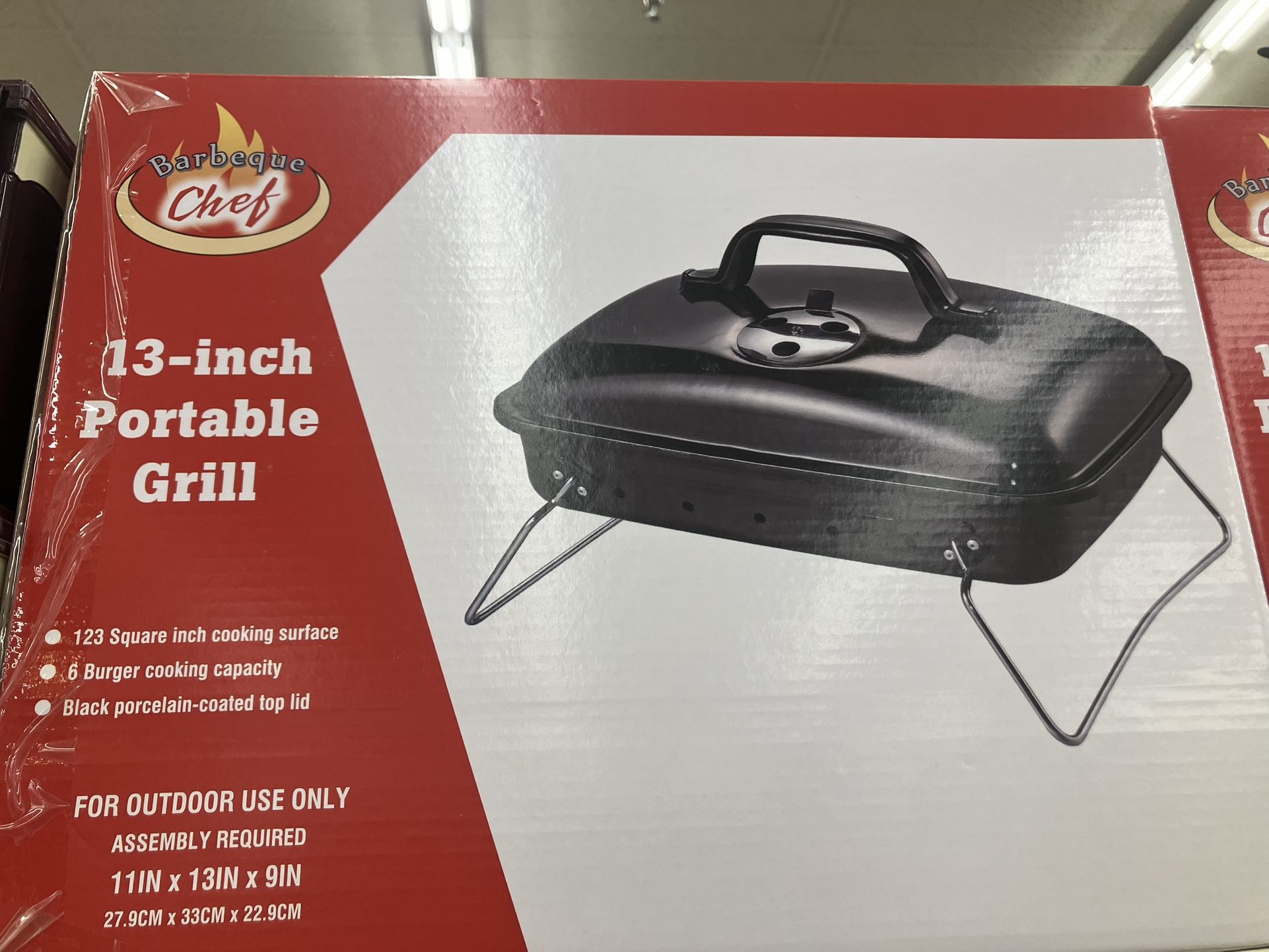 13 Inch Portable Grill
