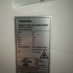 TOSHIBA 10K BTU 