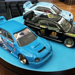 Hotwheel premium Subaru WRX custom lot