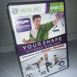 Your Shape: Fitness Evolved (Microsoft Xbox 360, 2010) Complete And Tested 