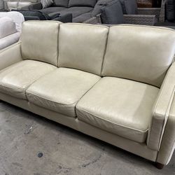 Leather Sofa : $300