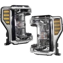 2018 F250 Factory Headlights 